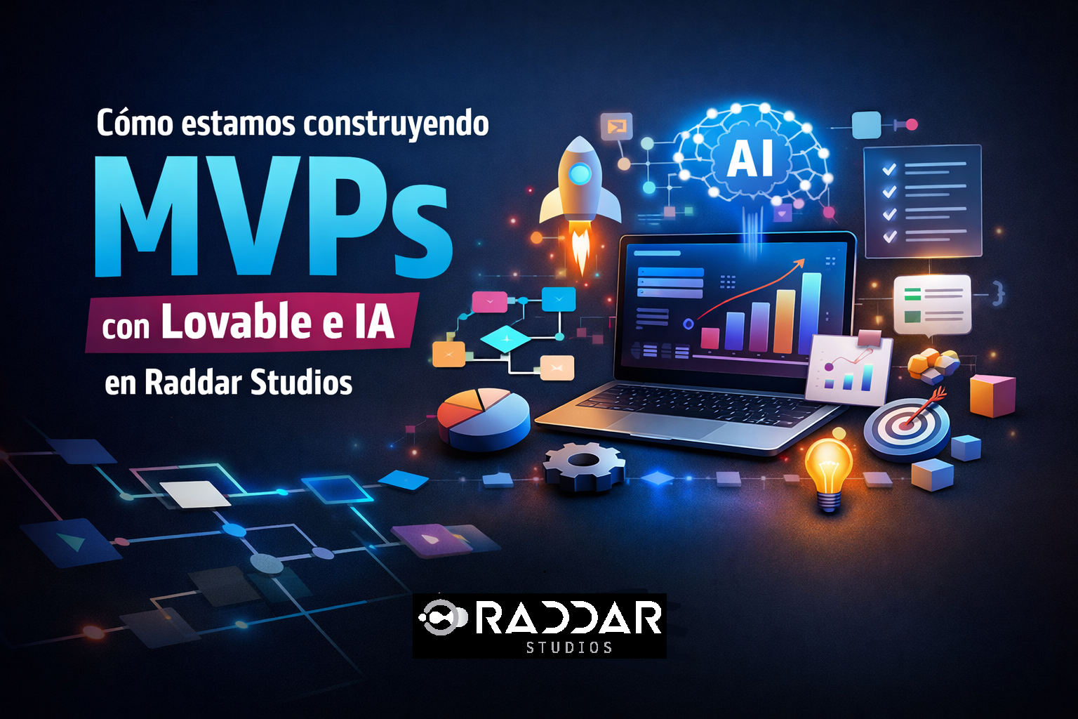 Cómo estamos construyendo MVPs en Raddar Studios con Lovable potenciado con IA
